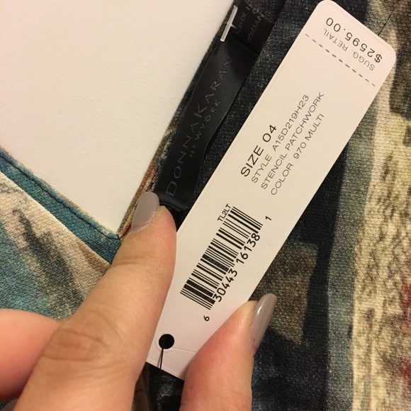 NEW Donna Karan MIDI DRESS with TAGS, Size US 4 - Picture 6 of 6